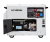 Дизельный генератор Hyundai DHY 8000SE-3 в кожухе